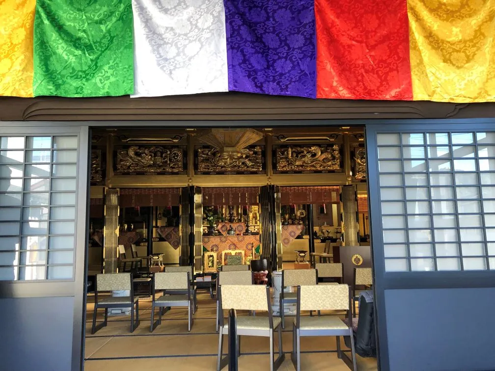 お寺の行事のときの写真